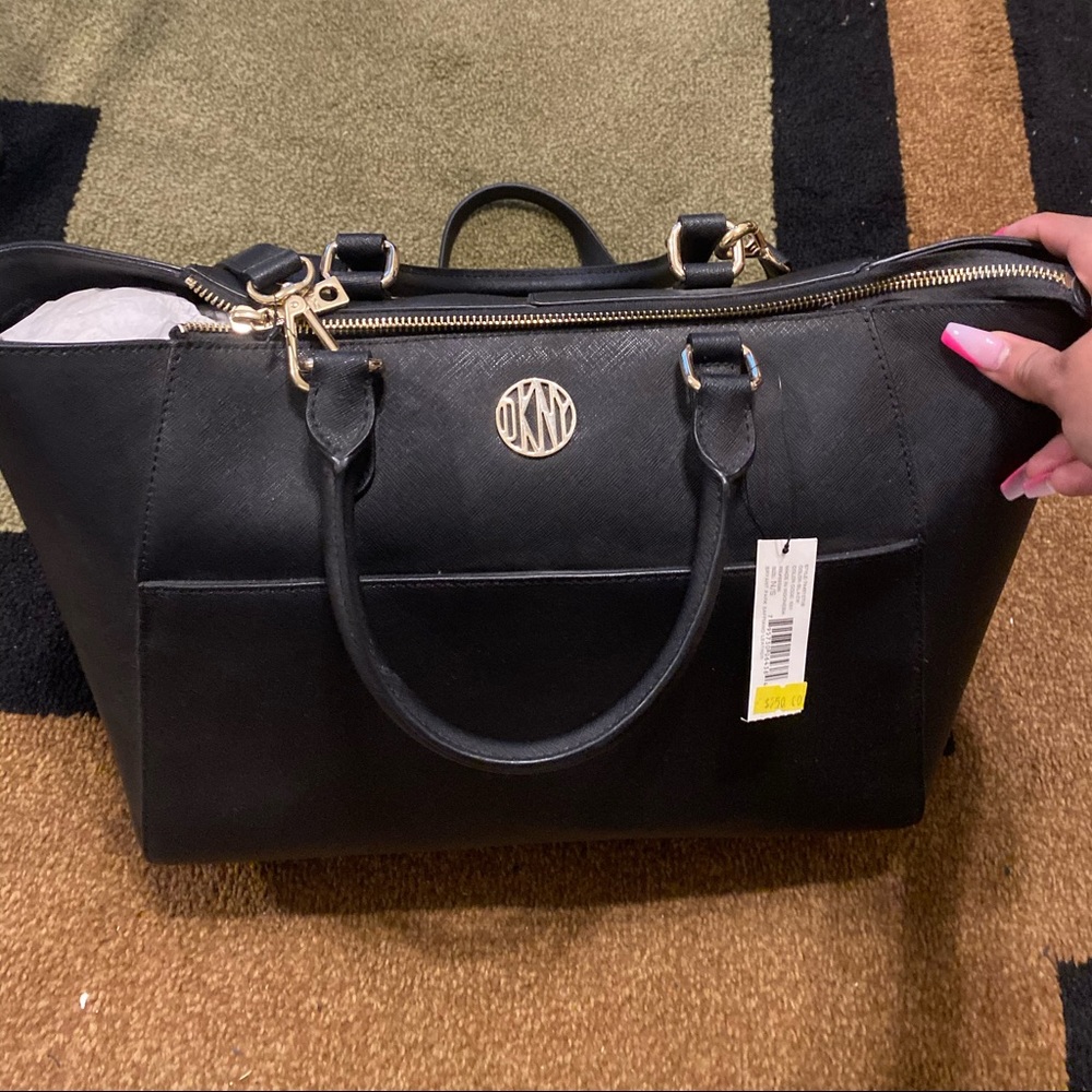 DKNY Bryant Park Saffiano Leather Purse